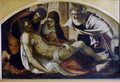 Piedad de Jacopo Robusti Tintoretto